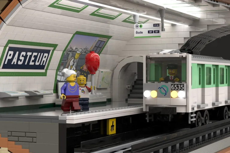 Ce Français imagine un LEGO qui va enfin vous faire aimer la RATP