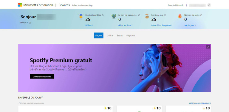 J’ai utilisé Bing 5 minutes par jour pour gagner des récompenses, voici mon expérience