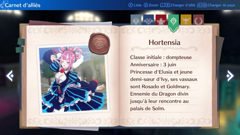 Guide des recrues : Hortensia