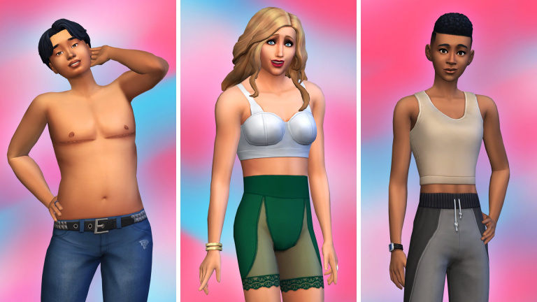 Les Sims 4 : de nouvelles options d'apparence pour l'inclusivité des personnes transgenres