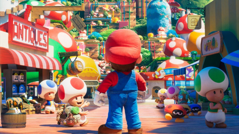 Super Mario Bros. le film : les personnages prennent la pose sur l'affiche officielle dévoilée par Nintendo