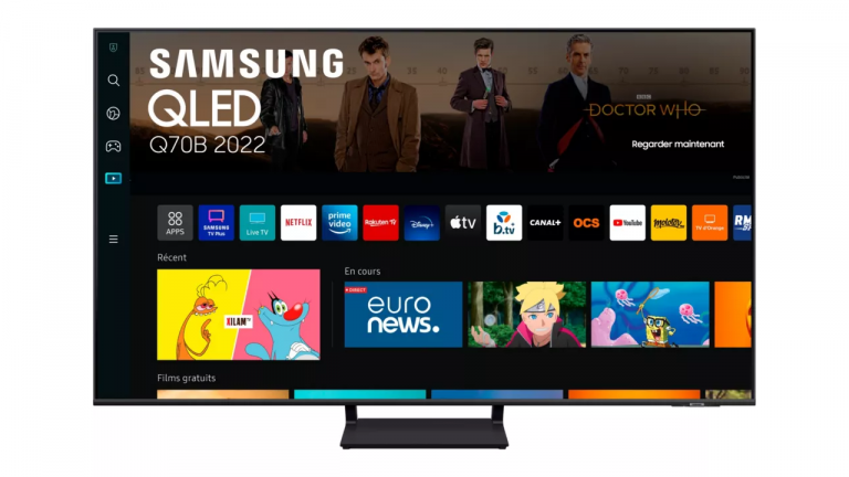 Promo Samsung : la TV 4K QLED Q70B de 55 pouces est à moins 210€ !