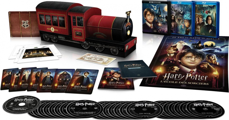 Harry Potter : l'intégrale collector des films en Blu-Ray 4K à prix cassé, parfait après Hogwarts Legacy
