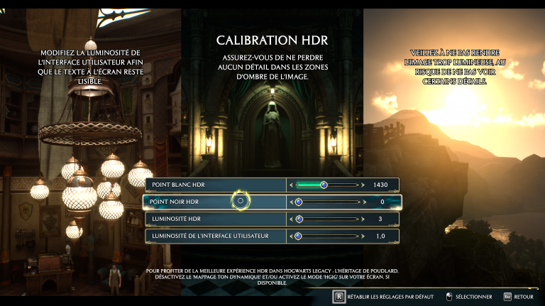 Hogwarts Legacy : ce paramètre que personne ne sait régler rend le jeu plus beau, comment bien ajuster le HDR ?