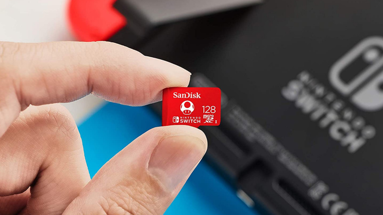 Nintendo Switch : énorme promo sur la carte microSD 128 Go, à seulement 20€ !