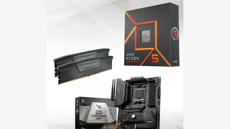 Promo AMD : Pourquoi tout le monde veut mettre à jour son PC fixe avec ce pack Ryzen 5 7600 + carte mère et RAM DDR5 ?