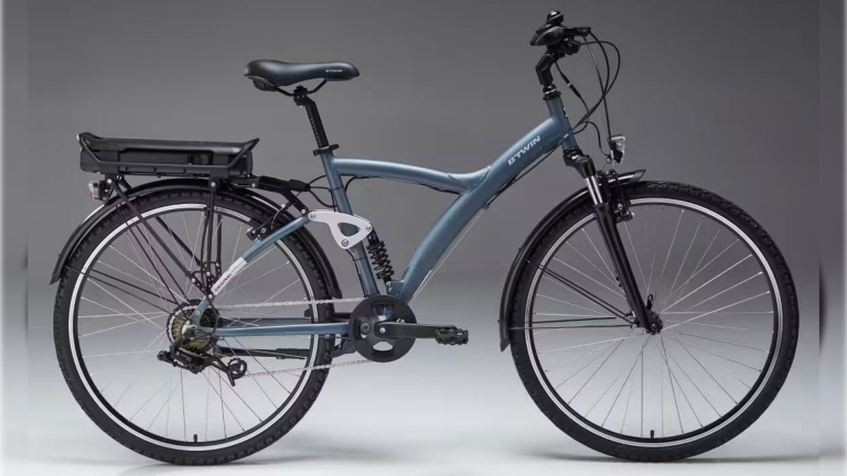 Decathlon casse le prix de ce vélo électrique pas cher tout terrain ultra confortable et avec une grande autonomie