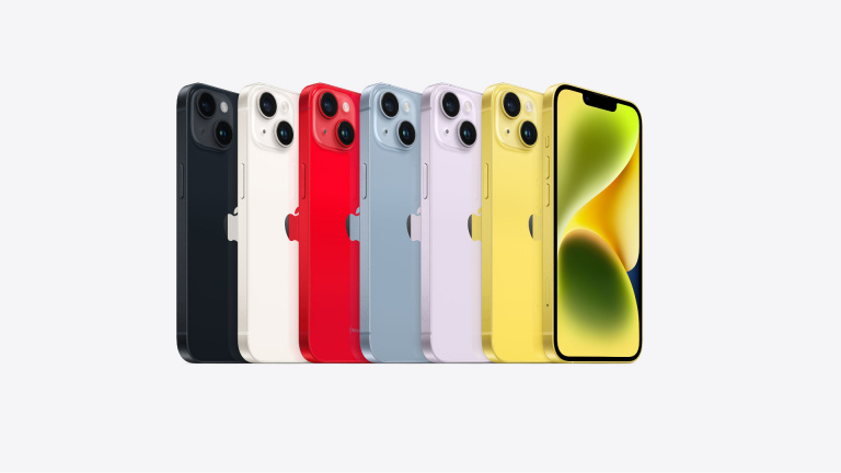 Grosse réduction sur toutes les couleurs de l’iPhone 14 d’Apple