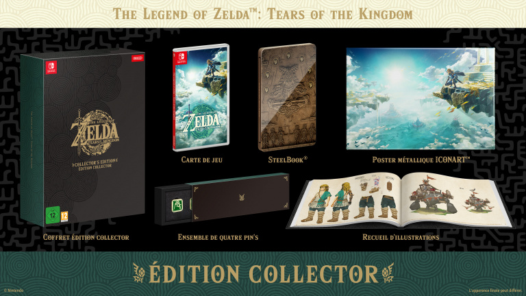 The Legend of Zelda Tears of the Kingdom : L'édition collector est en précommande chez ce marchand mais attention à la rupture ! 