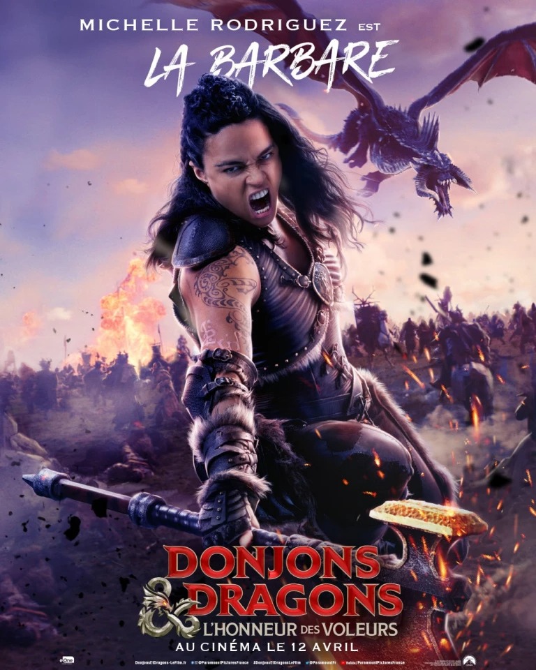 “je suis une barbare” Michelle Rodriguez est née pour jouer des rôles badass (Avatar, Fast X, Resident Evil)