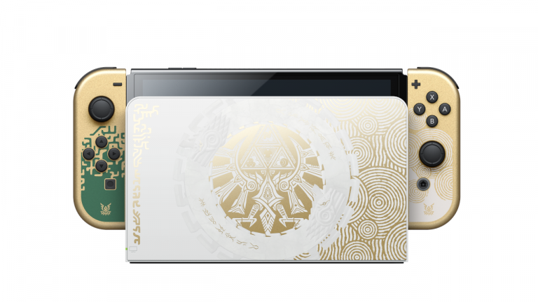 Zelda Tears of the Kingdom : la Nintendo Switch OLED collector de la suite de Breath of the Wild est dispo en précommande, mais pour combien de temps ?