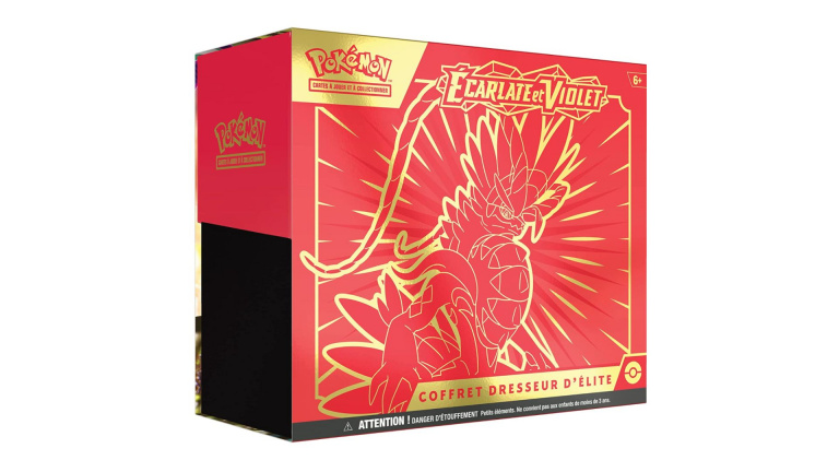 Cartes Pokémon : le coffret dresseur d'Élite Écarlate et Violet est en stock au meilleur prix !