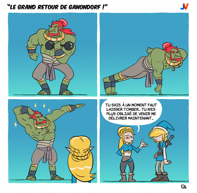 Ganondorf, le nouveau sex symbol - LaPetitePelle dessine JeuxVideo.com - N°471