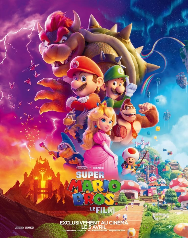 Super Mario Bros. le film va franchir ce cap symbolique en France, un carton absolu !