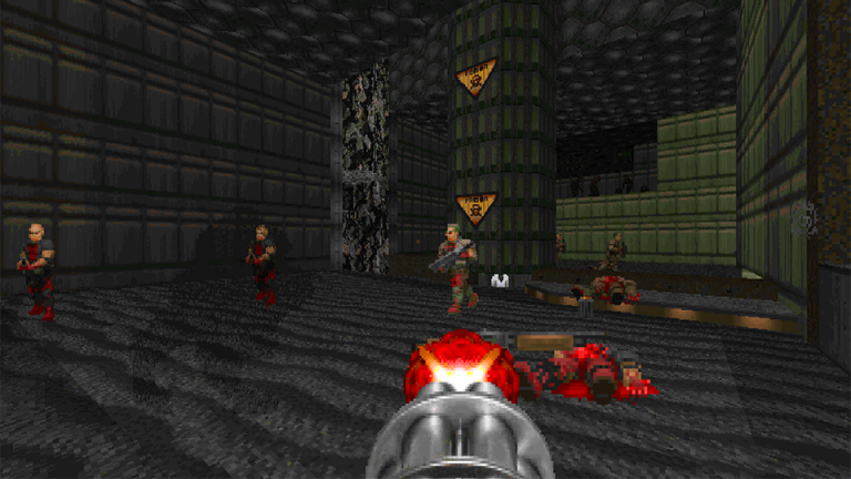 On savait que Doom était jouable sur n'importe quoi, mais là on atteint des sommets