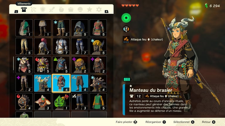 Trésors lambda Zelda TotK : où trouver toutes les tenues associées ? Trésors lambda Zelda TotK : où trouver toutes les tenues associées ?