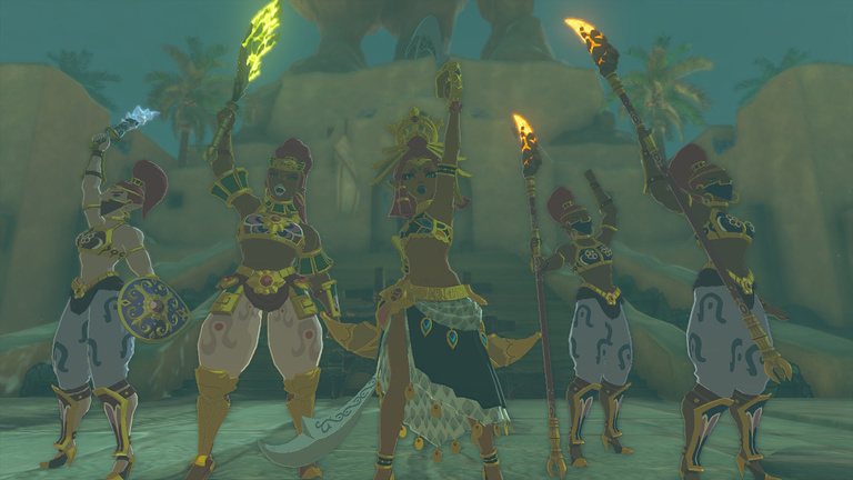 comment faire la mission riju de la cité gerudo