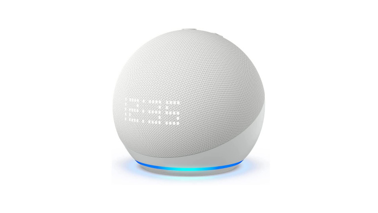 Horloge, assistant, enceinte connectée : l'Echo Dot 5 peut tout faire, même  baisser son prix grâce à une belle promo chez  