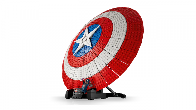 Le LEGO grandeur nature du bouclier de Captain America est déjà en promotion !
