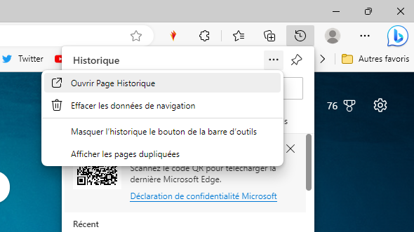 Comment supprimer son historique et ses cookies Internet sur Microsoft Edge