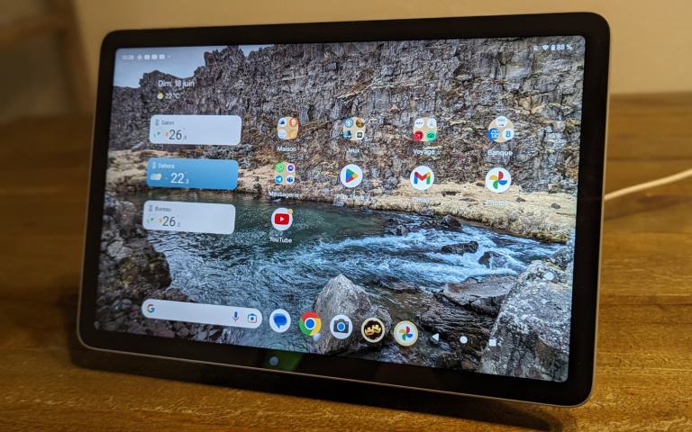 Test Tablette Google Pixel Tablet 