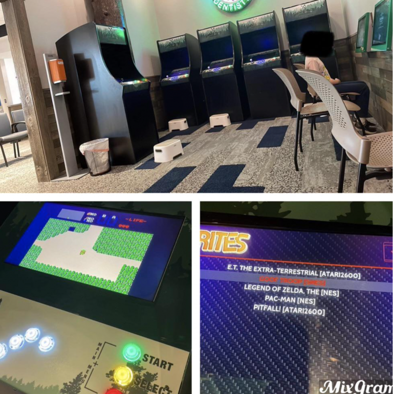 « C'est vraiment une idée géniale » : Des bornes d'arcade avec d'anciens jeux Nintendo dans une salle d'attente, c'est le rêve pour tous les patients