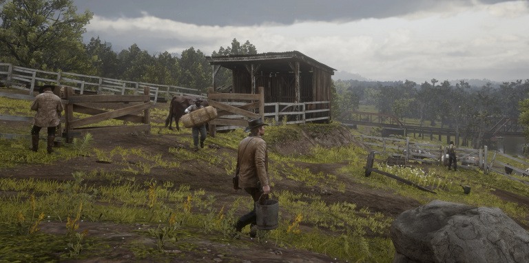 Les joueurs de Red Dead Redemption 2 peuvent enfin mener une vie de travailleurs paisible, loin des conflits et de la violence