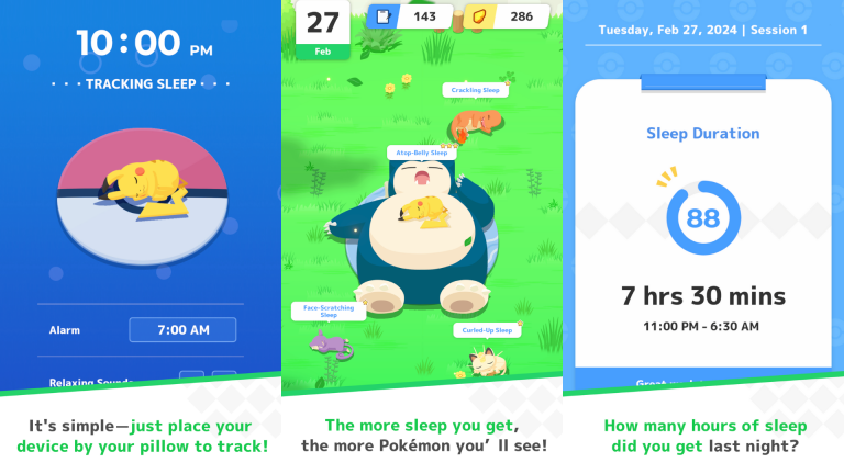 Attraper des Pokémons en dormant ? C'est tout le principe de Pokémon Sleep, et Nintendo nous l'explique !