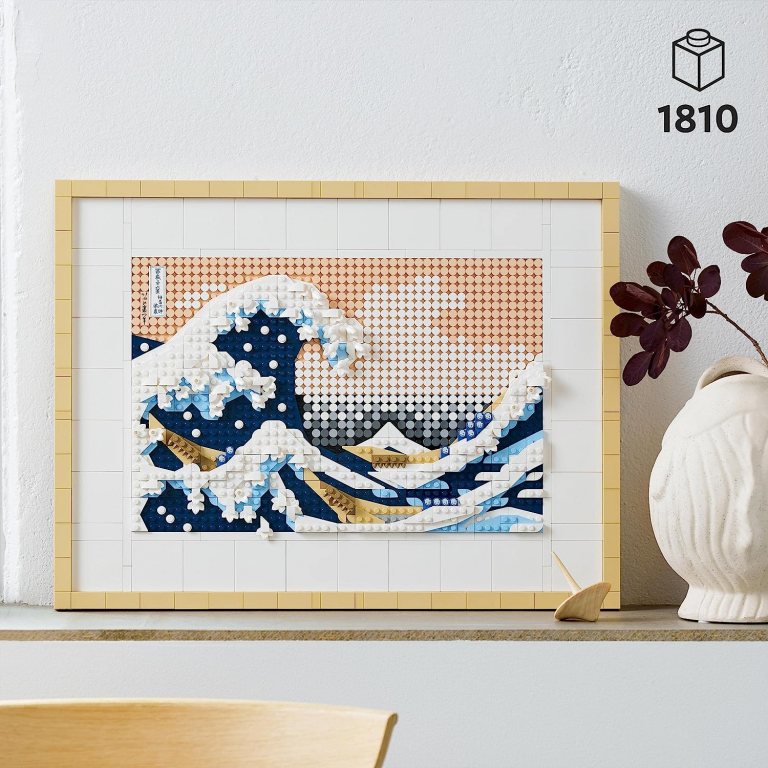 Promo LEGO : -18% sur ce set qui rend hommage à la célèbre vague d’Hokusai et qui vous permet de donner vie à l’un des plus beaux tableaux japonais !