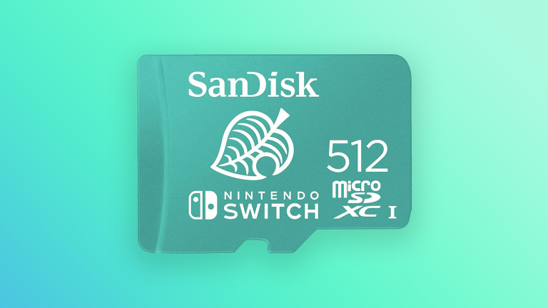 Carte Micro SD SANDISK Nintendo Switch microSDXC 512Go