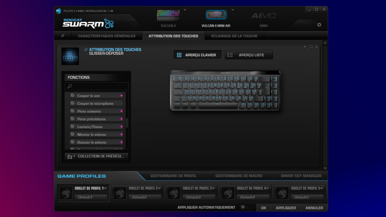 Test du Roccat Vulcan II Mini Air : un clavier gaming 65% compact et lumineux, mais des compromis à considérer