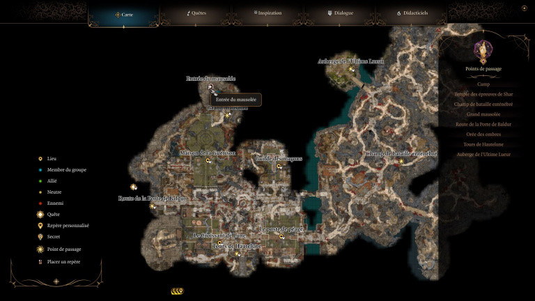 Chantenuit Baldur's Gate 3 : Guide complet de toute la quête