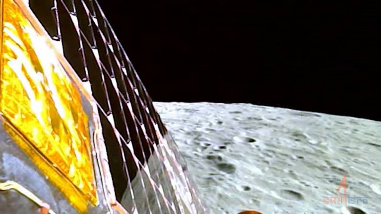 “Plus élevée que prévu” : la sonde indienne Chandryaan-3 mesure pour la première fois la température du pôle sud lunaire