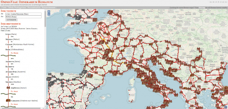 Le Google Maps de l’Empire romain : voici la carte qui aurait permis de planifier un itinéraire à cette époque