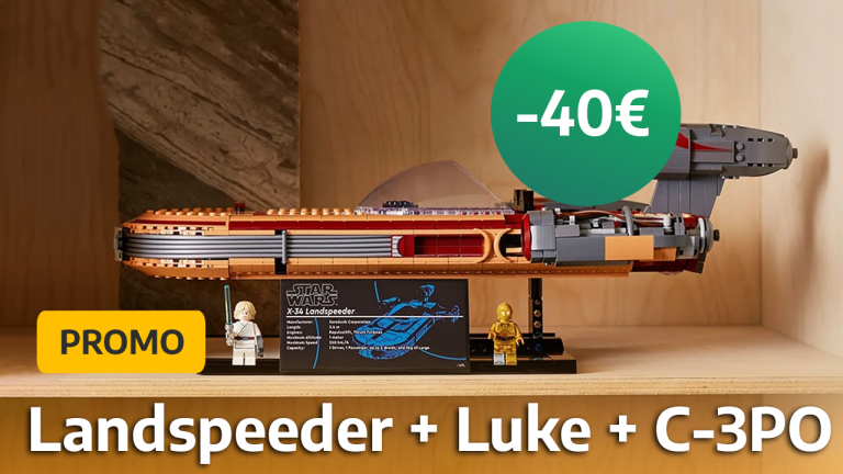 Promo LEGO : 40€ de réduction sur ce mythique vaisseau de Luke Skywalker !