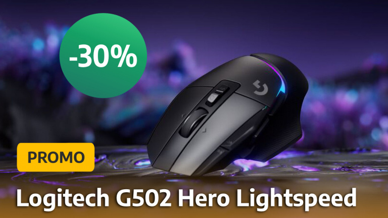 Logitech G502 LIGHTSPEED Souris sans Fil, Capteur Gaming HERO 25K