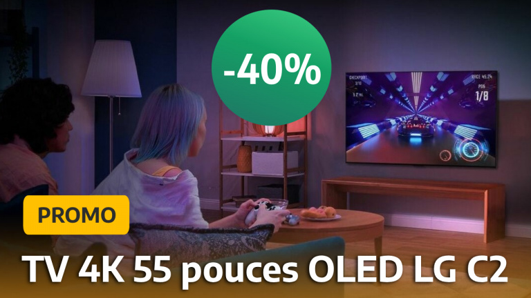 LG C2 : 40% de réduction sur l'une des meilleures TV 4K OLED de 55 pouces