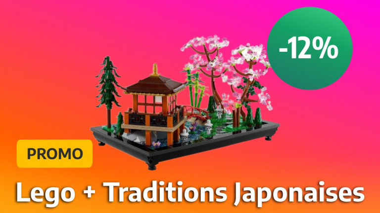 Ce set Lego complexe en promo vous transporte au Japon pour vous assurer un  beau moment de détente 