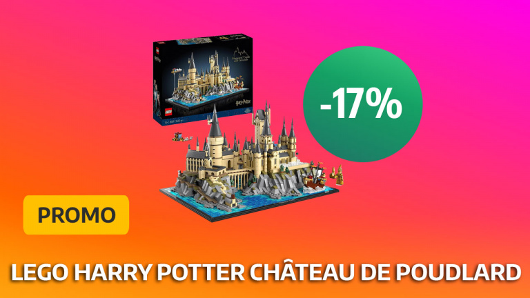LEGO Harry Potter en réduction : tout le Château de Poudlard et son domaine à -17%, ça ne se loupe pas