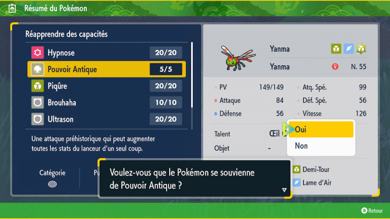 Yanma DLC Pokémon Écarlate & Violet : comment le faire évoluer en Yanmega ?