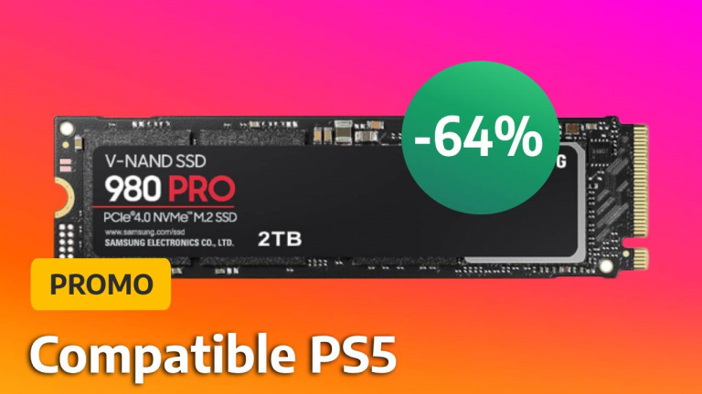 Cette promotion violente sévèrement le prix du SSD Samsung 980 Pro compatible PS5 !