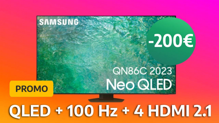 Moins 200€ pour cette TV 4K Samsung QLED 55 pouces juste avant les French Days !
