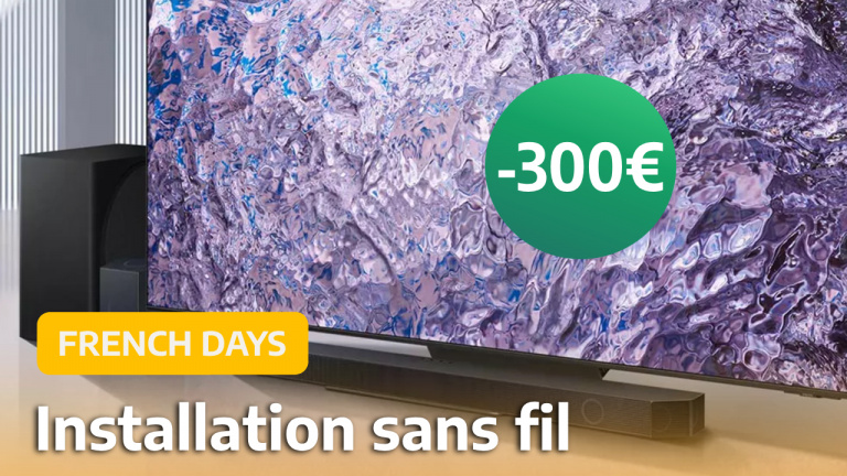 French Days : La barre de son Samsung Dolby Atmos avec enceintes arrières et caisson de basse pour 300€ de moins !