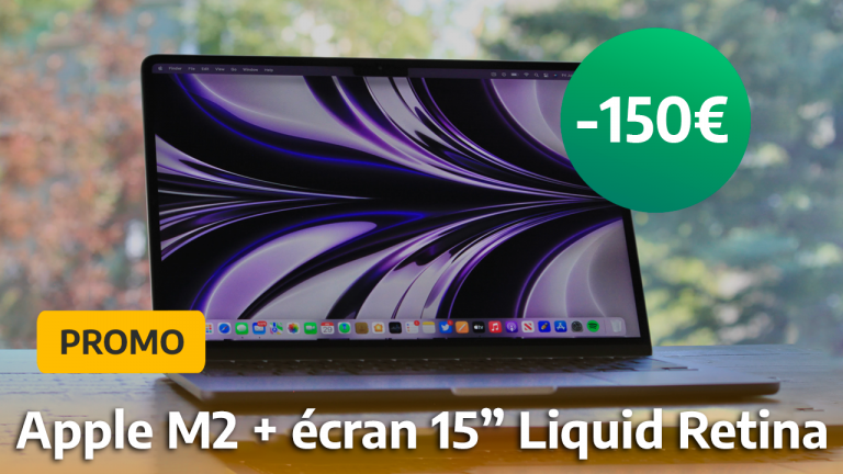 Promo Apple : L'excellent MacBook Air M2 profite de 150€ de réduction !