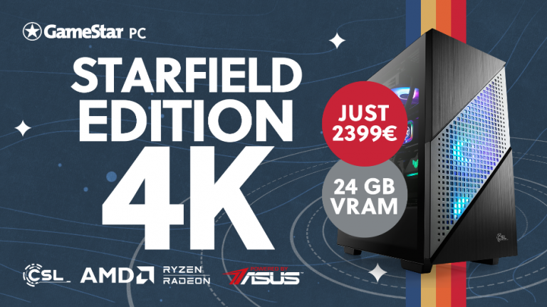Starfield en 4K : Voici comment il tourne avec une AMD Radeon™ RX 7900 XTX GPU