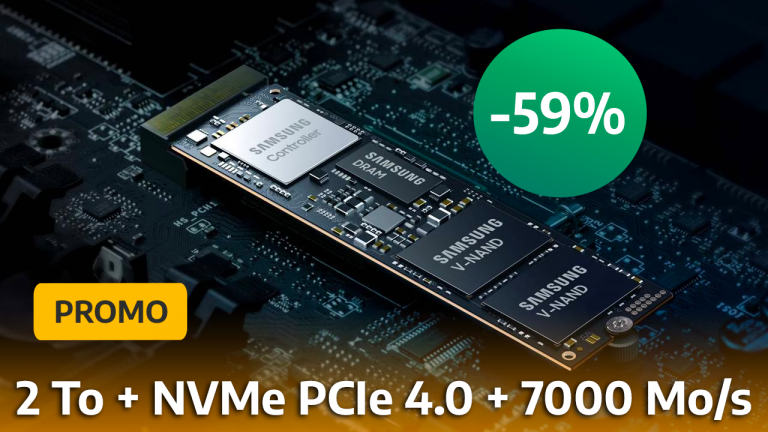 Promo SSD NVMe : -59% sur le Samsung 980 PRO de 2 To, parfait pour la PS5 !