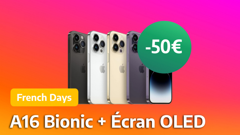 French Days : L’iPhone 14 Pro profite d’une baisse de prix dans sa version 128 Go