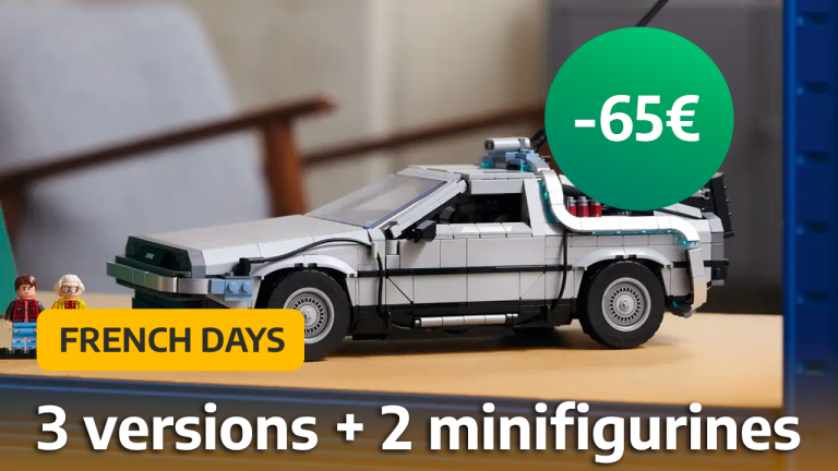 Promo LEGO : -65€ sur la DeLorean de Retour vers le Futur à l'occasion des French Days !
