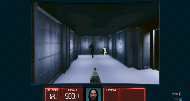 Cyberpunk 2077 contient un incroyable easter egg en hommage à un jeu fondateur, le tout avec Keanu Reeves évidemment