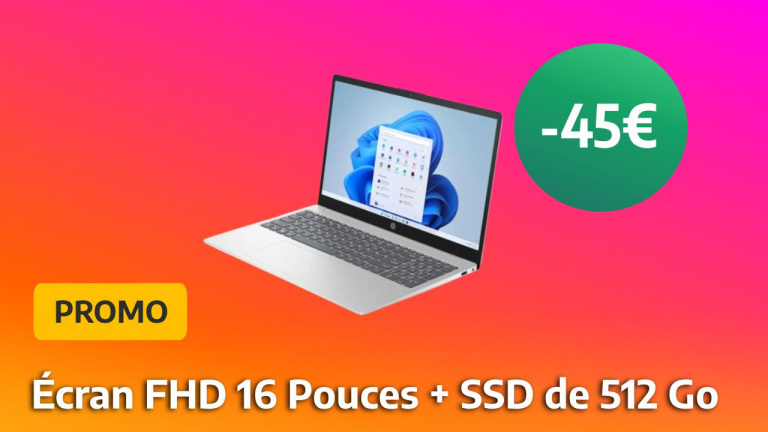 Ce code promo sur ce PC HP 15 vous permet d’économiser jusqu’à 45€ à l’occasion des French Days